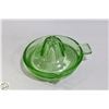 Image 1 : VINTAGE URANIUM GREEN GLASS