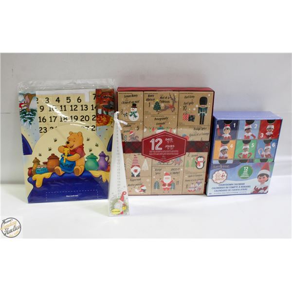 SEALED 3 CHRISTMAS EVENT CALENDAR'S