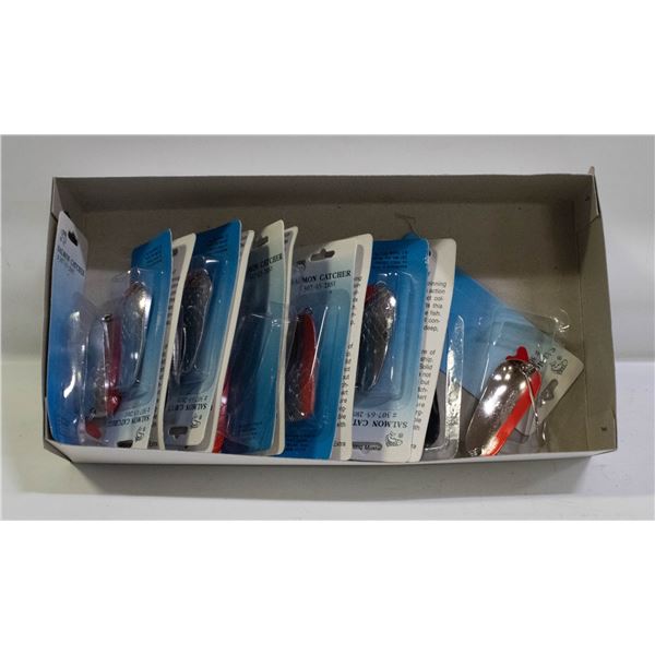 12 NEW JACK & SALMON FISHING LURES