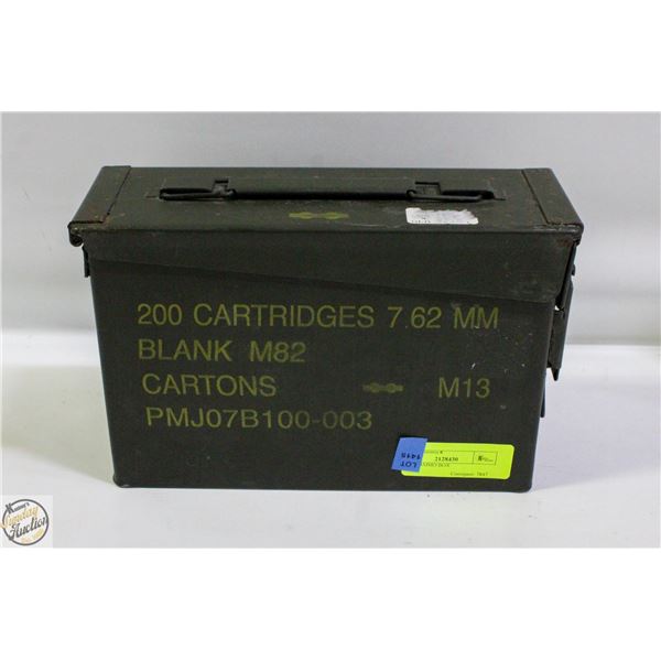 METAL AMMO BOX