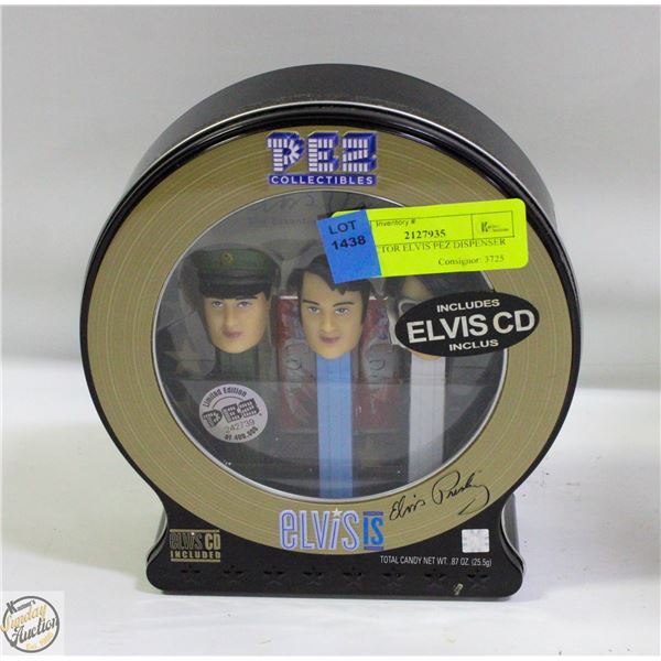 COLLECTOR ELVIS PEZ DISPENSER SET