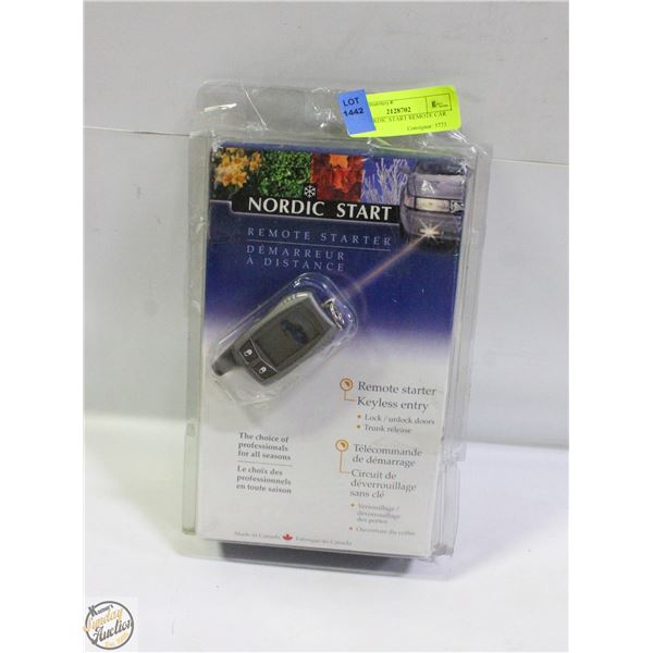 NEW NORDIC START REMOTE CAR STARTER