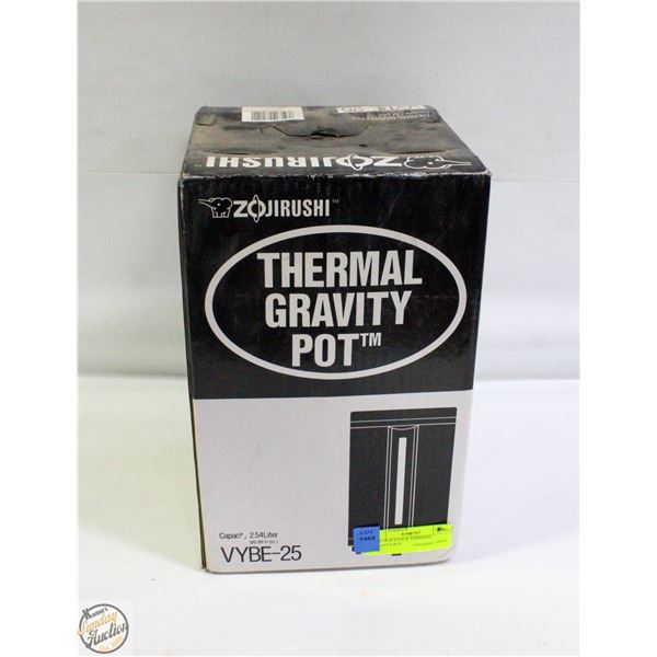 NEW OLD STOCK THERMAL GRAVITY POT