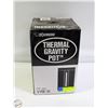Image 1 : NEW OLD STOCK THERMAL GRAVITY POT