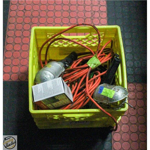 ESTATE LOT OF 3 TROUBLE LIGHTS