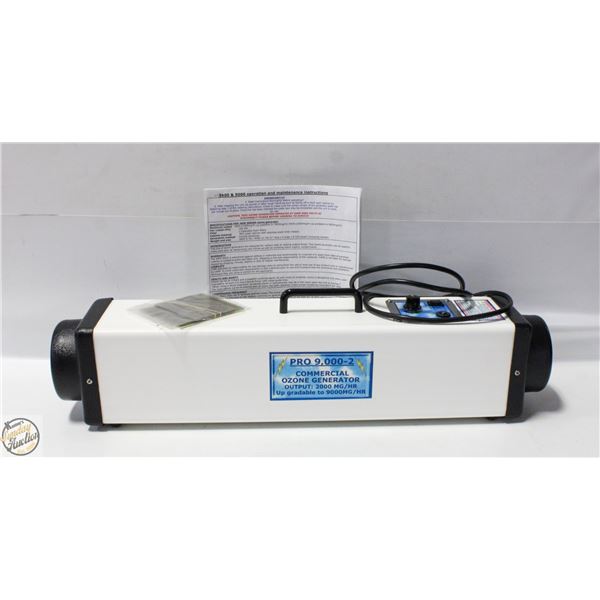 PRO 9000-2 COMMERCIAL OZONE GENERATOR- OUTPUT