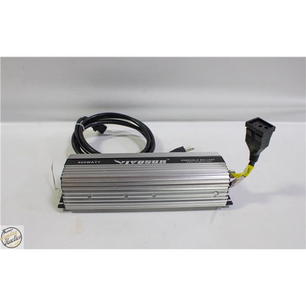VIVOSUN 600 WATT DIMMABLE BALLAST HPS SW600CF FOR