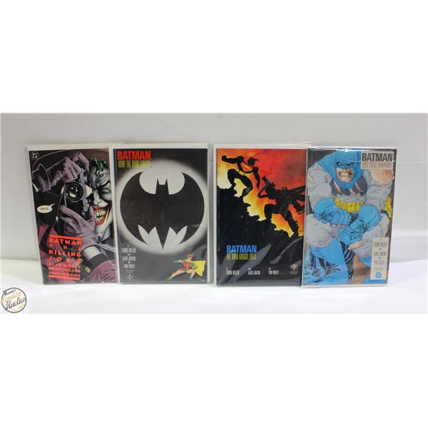 LOT OF 4 BATMAN COMICS