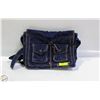 Image 1 : VINTAGE LEVI DENIN CROSS BODY BAG 16" X 12"