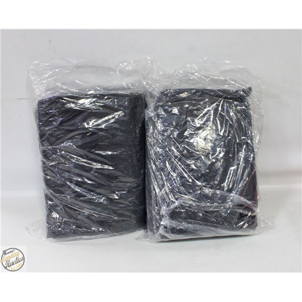 20 DISPOSABLE HAIR DRESSING CAPES BLACK
