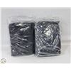 Image 1 : 20 DISPOSABLE HAIR DRESSING CAPES BLACK