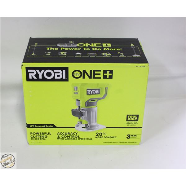 NEW RYOBI ONE 18 VOLT ROUTER SAW