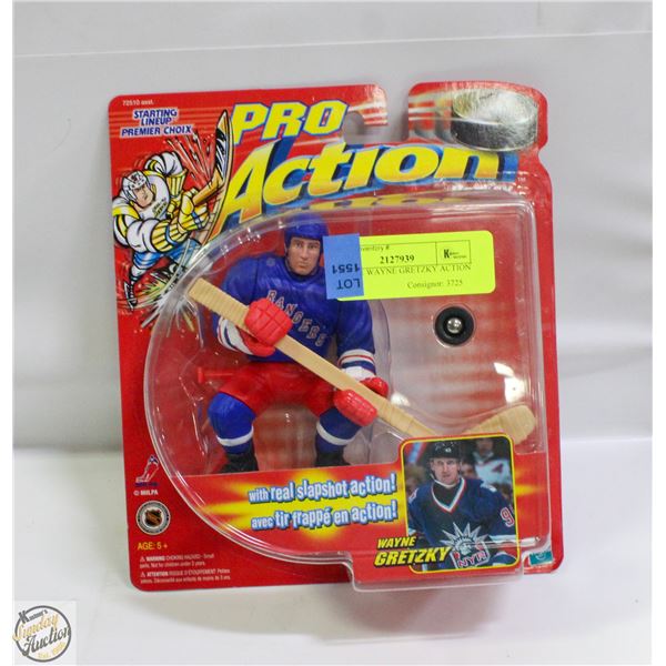 VINTAGE WAYNE GRETZKY ACTION FIGURE
