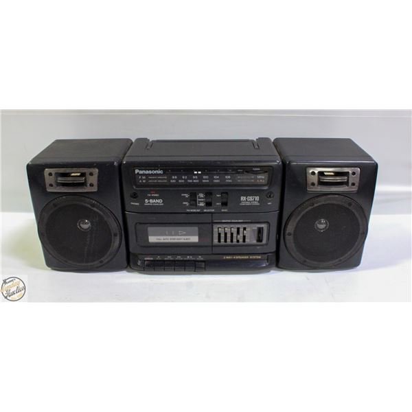 VINTAGE PANASONIC AM/FM/ CASSETTE STEREO