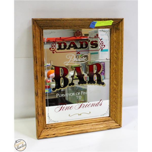 11X14" STAMFORD ART DADS PRIVATE BAR