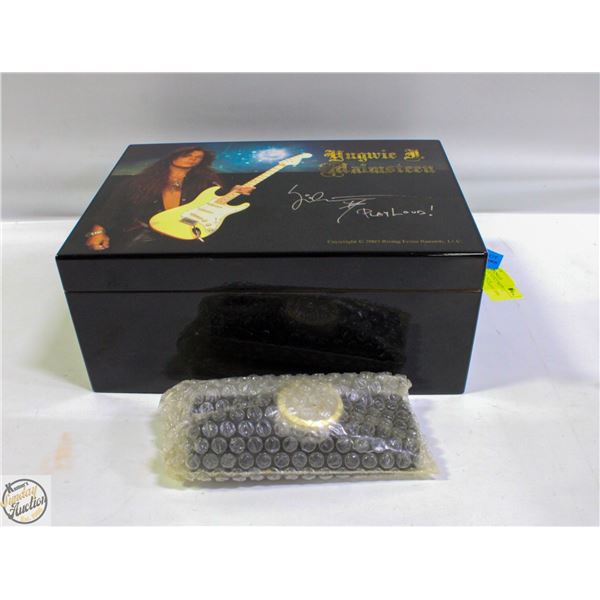 YNGWIE MALMSTEEN LIMITED EDITION HUMIDOR NEW