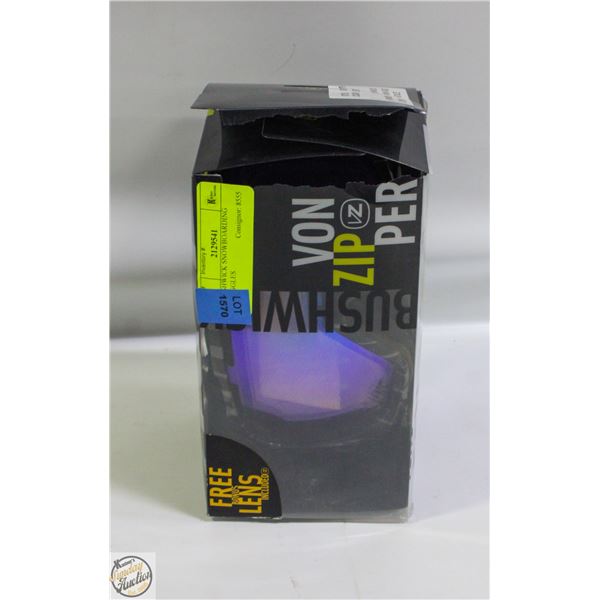 BUSHWICK SNOWBOARDING GOGGLES (BOX DAMAGED)