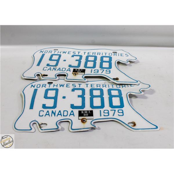 MATCHING 1979 NORTHWEST TERRITORIES POLAR BEAR