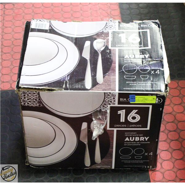 14PC BIA CORDON BLEU PORCELAIN DINNERWARE SET