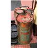 ANTIQUE BRASS FIRE EXTINGUISHER