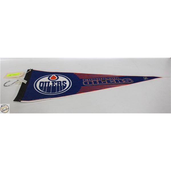EDMONTON OILERS WALL PENNANT