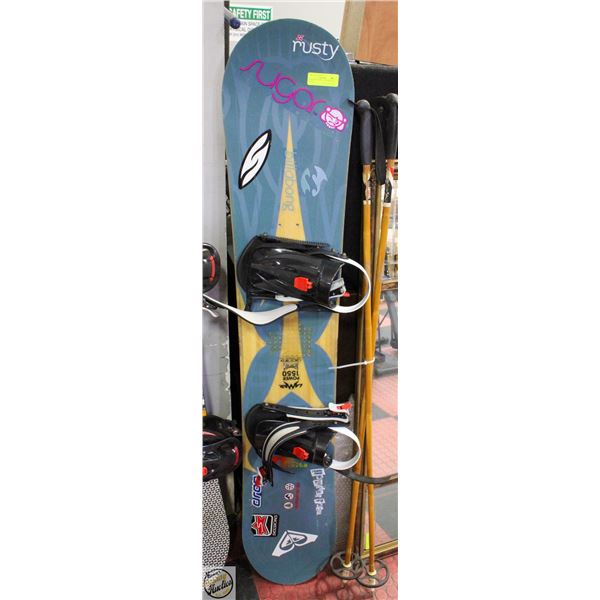 LAMAR POWER 1550 SNOWBOARD WITH
