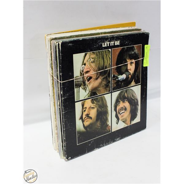 VINTAGE RECORDS MOSTLY OLD ROCK