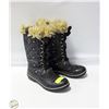 Image 1 : LADIES SZ 8 SOREL BLACK WATERPROOF WINTER BOOTS
