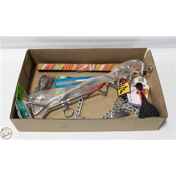 FLAT OF CANINE PET SUPPLIES