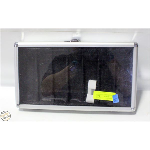 WATCH BOX - HOLDS 14 WATCHES 15”X 8.5”