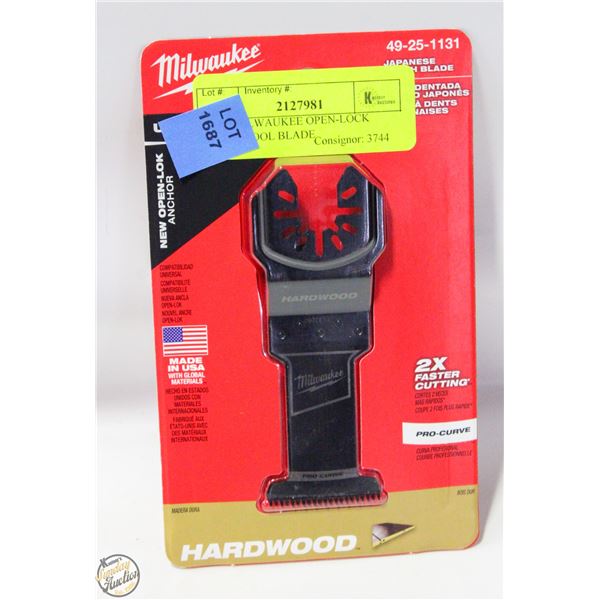 NEW MILWAUKEE OPEN-LOCK MULTI-TOOL BLADE