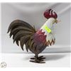Image 1 : LARGE METAL ROOSTER-ESTATE