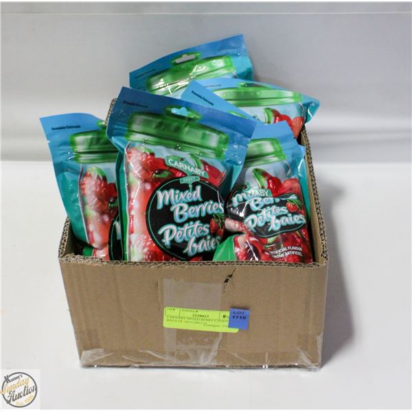 CARNABY MIXED BERRY CANDY 8 BAGS OF 300 G BB2/25