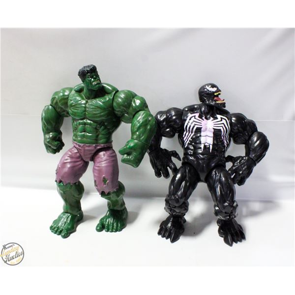 JUMBO HULK AND SPAWN ACTION FIGURES