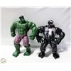 Image 1 : JUMBO HULK AND SPAWN ACTION FIGURES