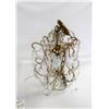 Image 1 : ITALIAN MACARONI BEADED CRYSTAL CHANDELIER