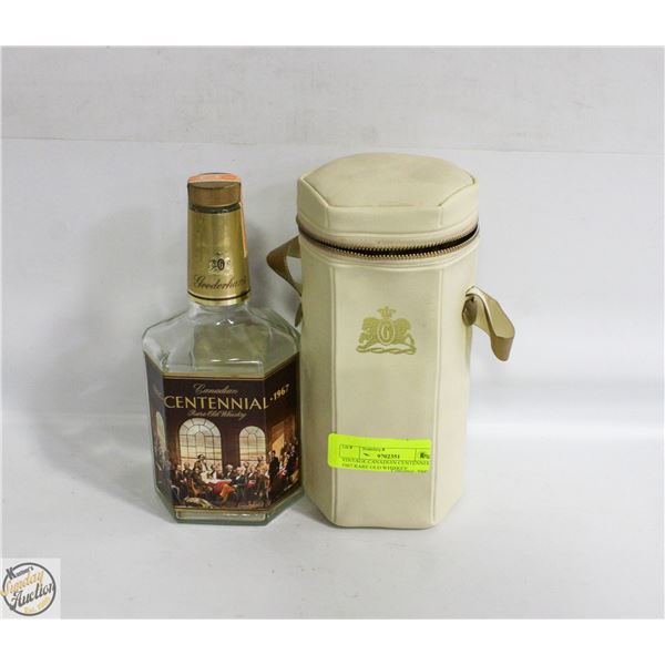 VINTAGE CANADIAN CENTENNIAL 1967 OLD WHISKEY