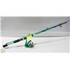 WAKEMAN ROD & REEL FISHING ROD (GREEN)