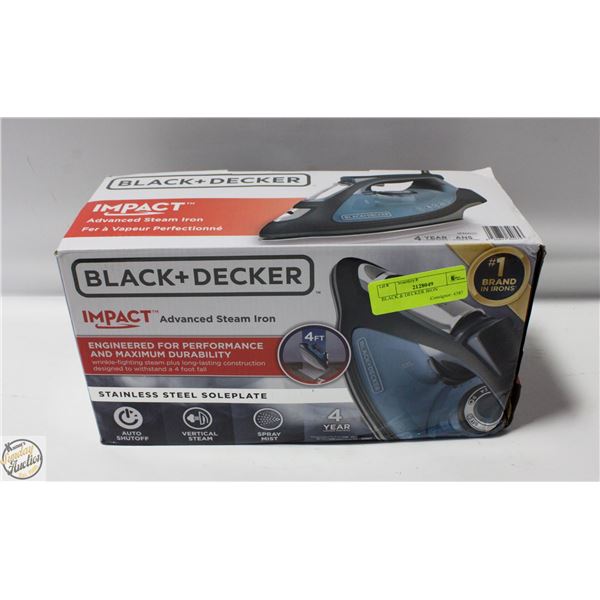 BLACK & DECKER IRON