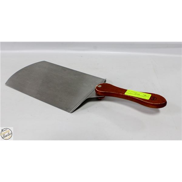 STAINLESS STEEL PIZZA PADDLE.