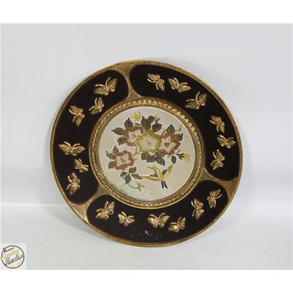 VINTAGE THE ART OF CHOKIN JAPANESE ENGRAVED 24K