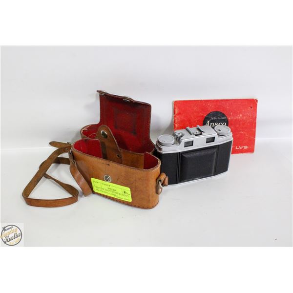 VINTAGE ANSCO SUPER REGENT 3 MM FOLDING CAMERA