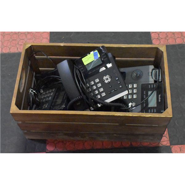 (5) DESK PHONES