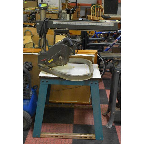 VINTAGE EDGARITE RADIAL SAW 6" BLADE MOTOR 20-66