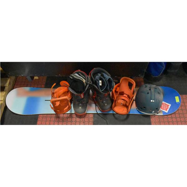 BURTON SNOWBOARD 60" LONG WITH BURTON BINDINGS +