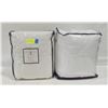 Image 1 : 2 X DOUBLE MATTRESS COVERS