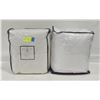 Image 1 : 2 X DOUBLE MATTRESS COVERS
