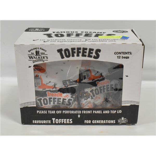 6 BAGS WALKERS ENGLISH TOFFEE