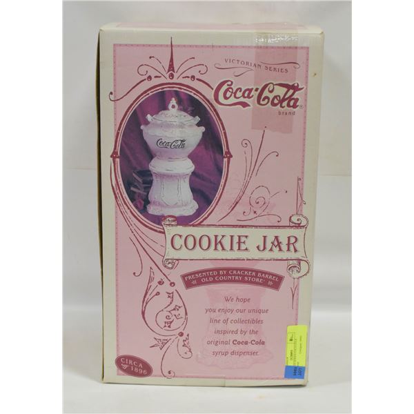 VICTORIAN SERIES COCA COLA COOKIE JAR