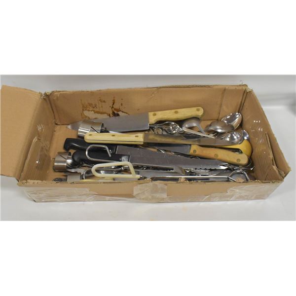 LOT OF ASSORTED CUTLERY